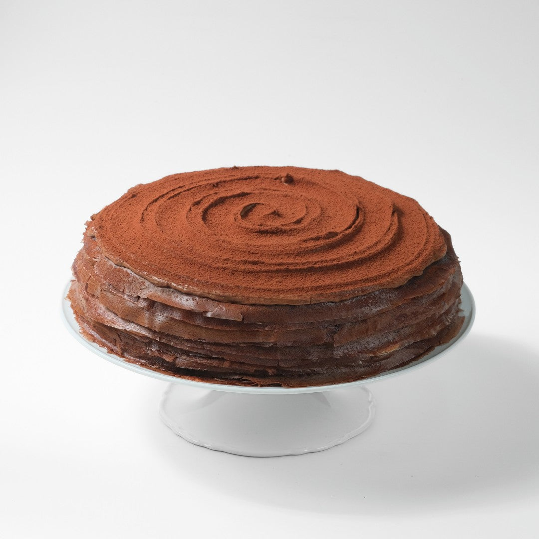 Cocoa Rum Mille Crepe