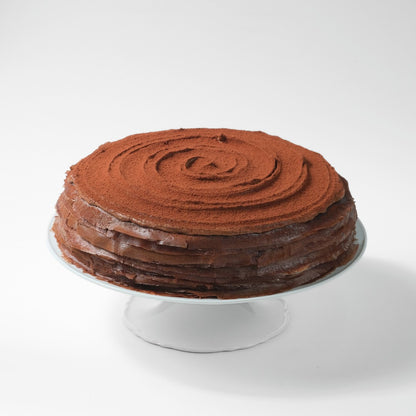 Cocoa Rum Mille Crepe