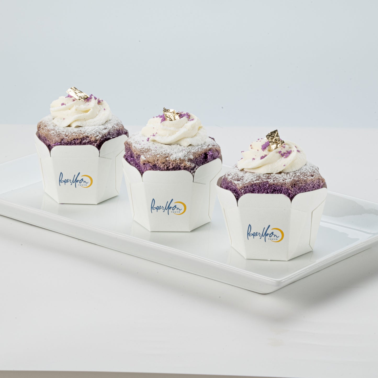 Box of 3 Ube Hokkaido Cupcake