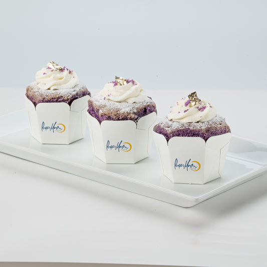 Box of 3 Ube Hokkaido Cupcake
