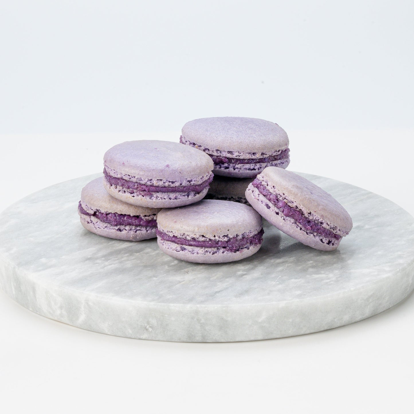 Box of 6 Ube Macarons