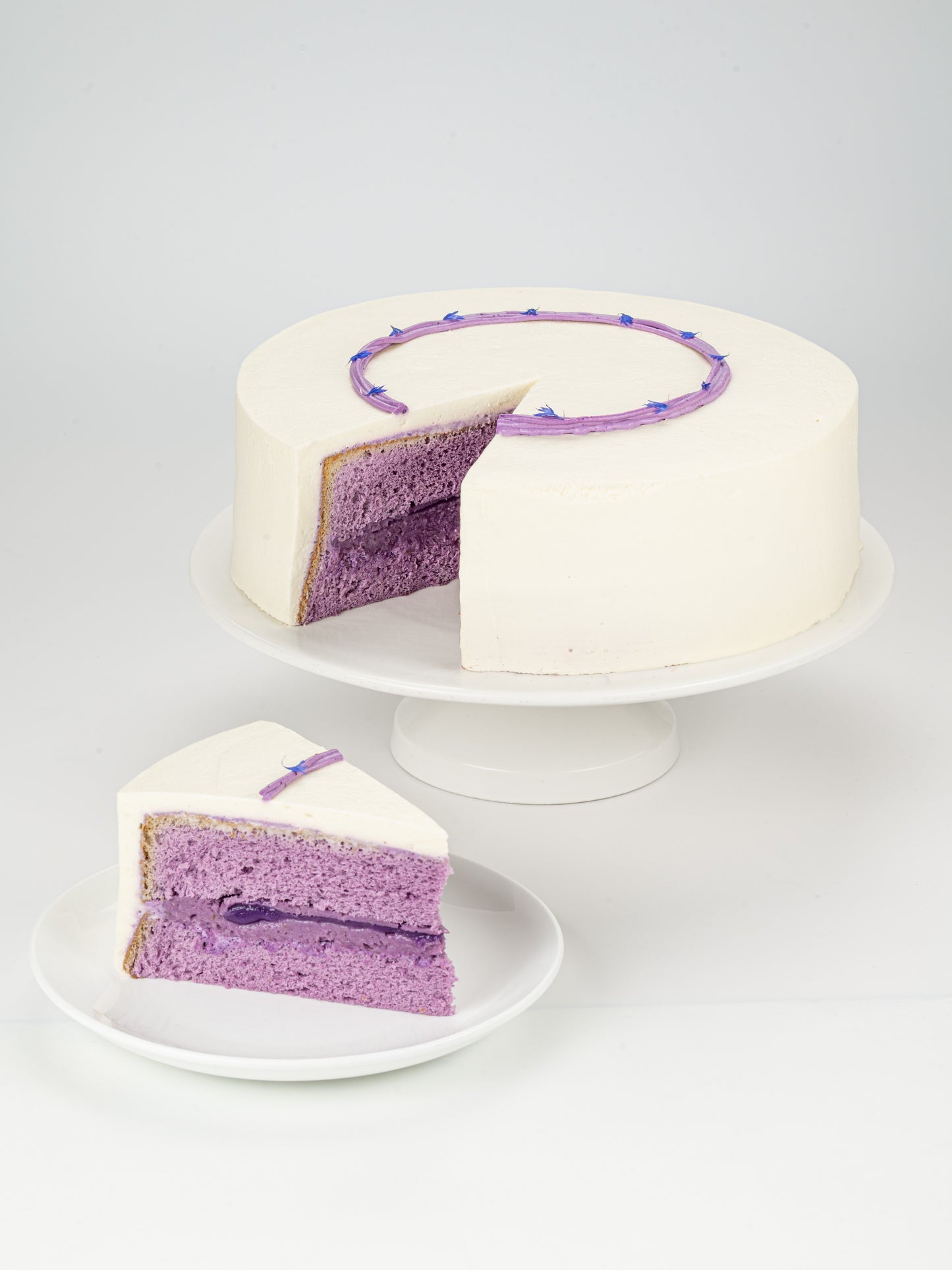 Ube Mochi Shortcake
