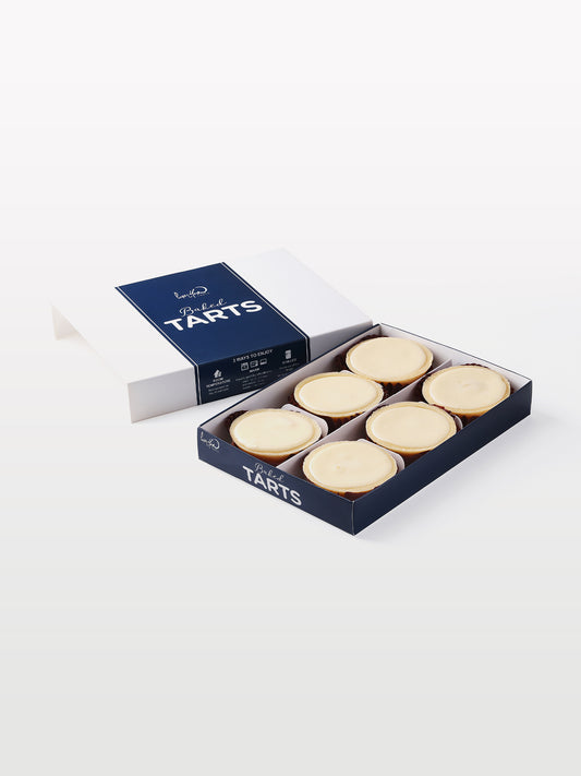 Box of 6 Classic Baked Cheese Tarts