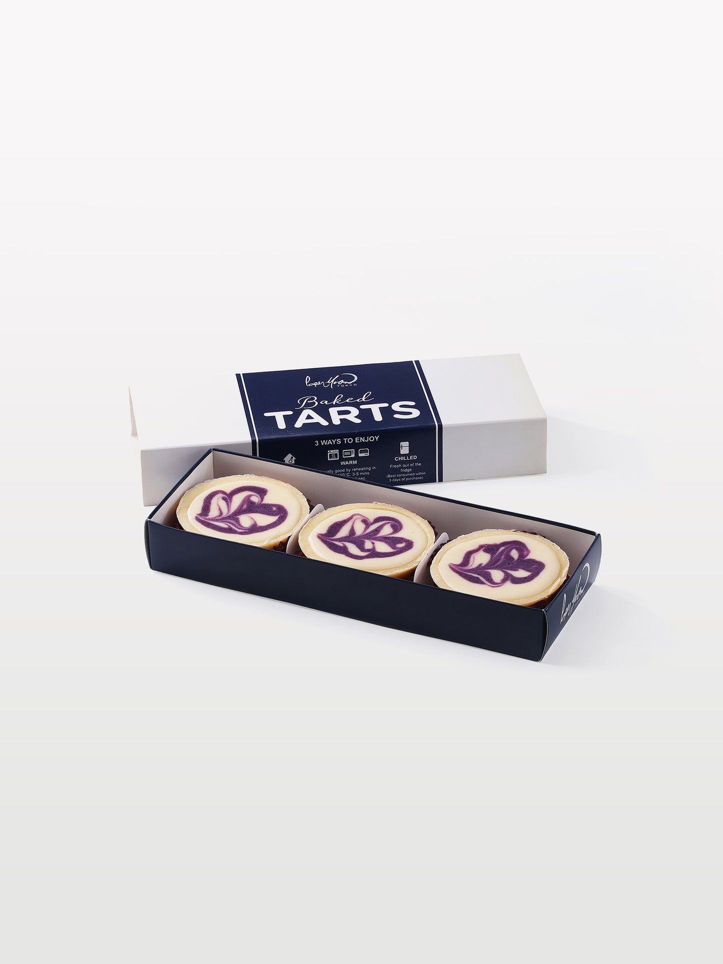 Box of 3 Classic Baked Cheese Tarts