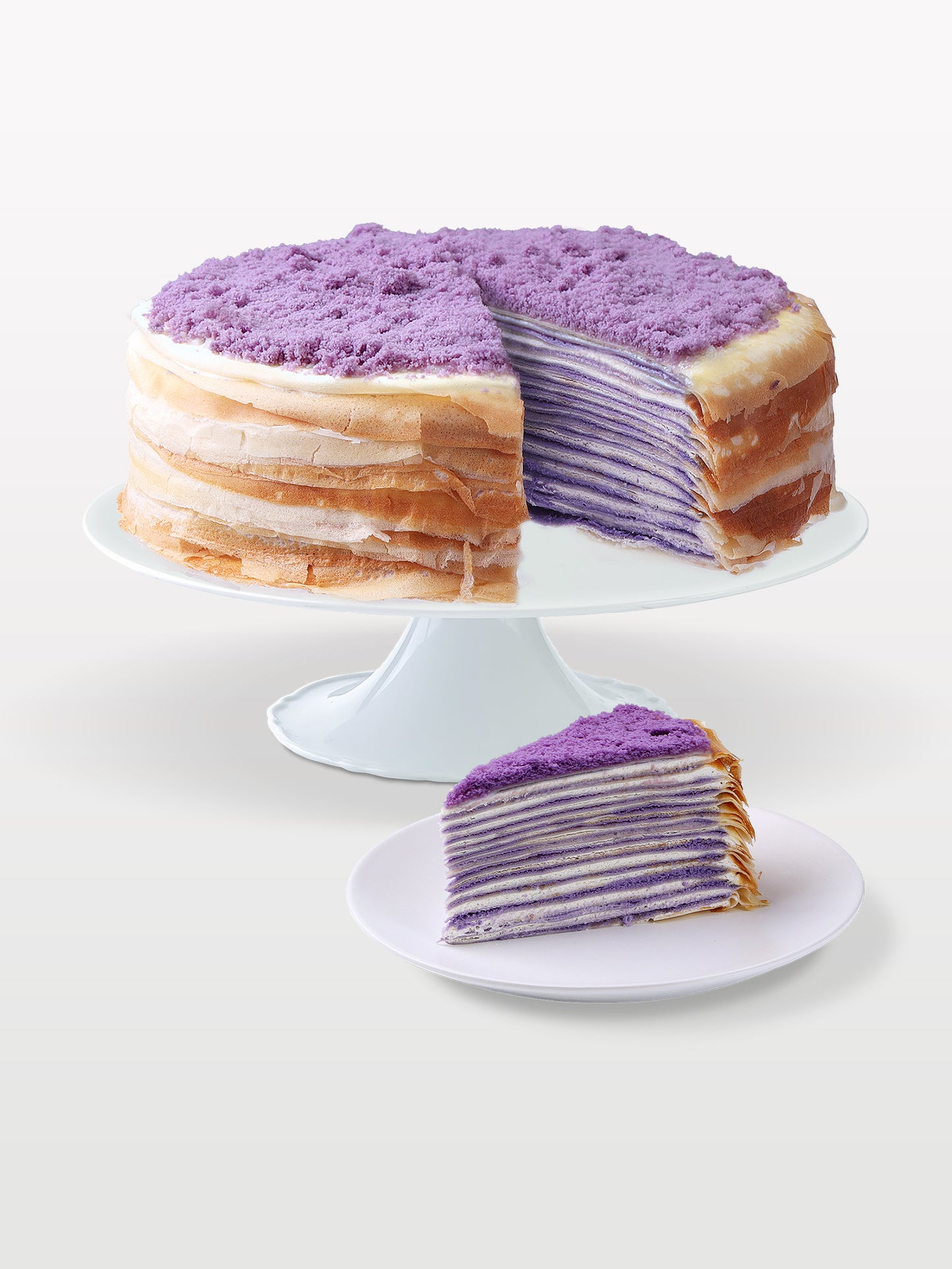 Ube Mille Crepe