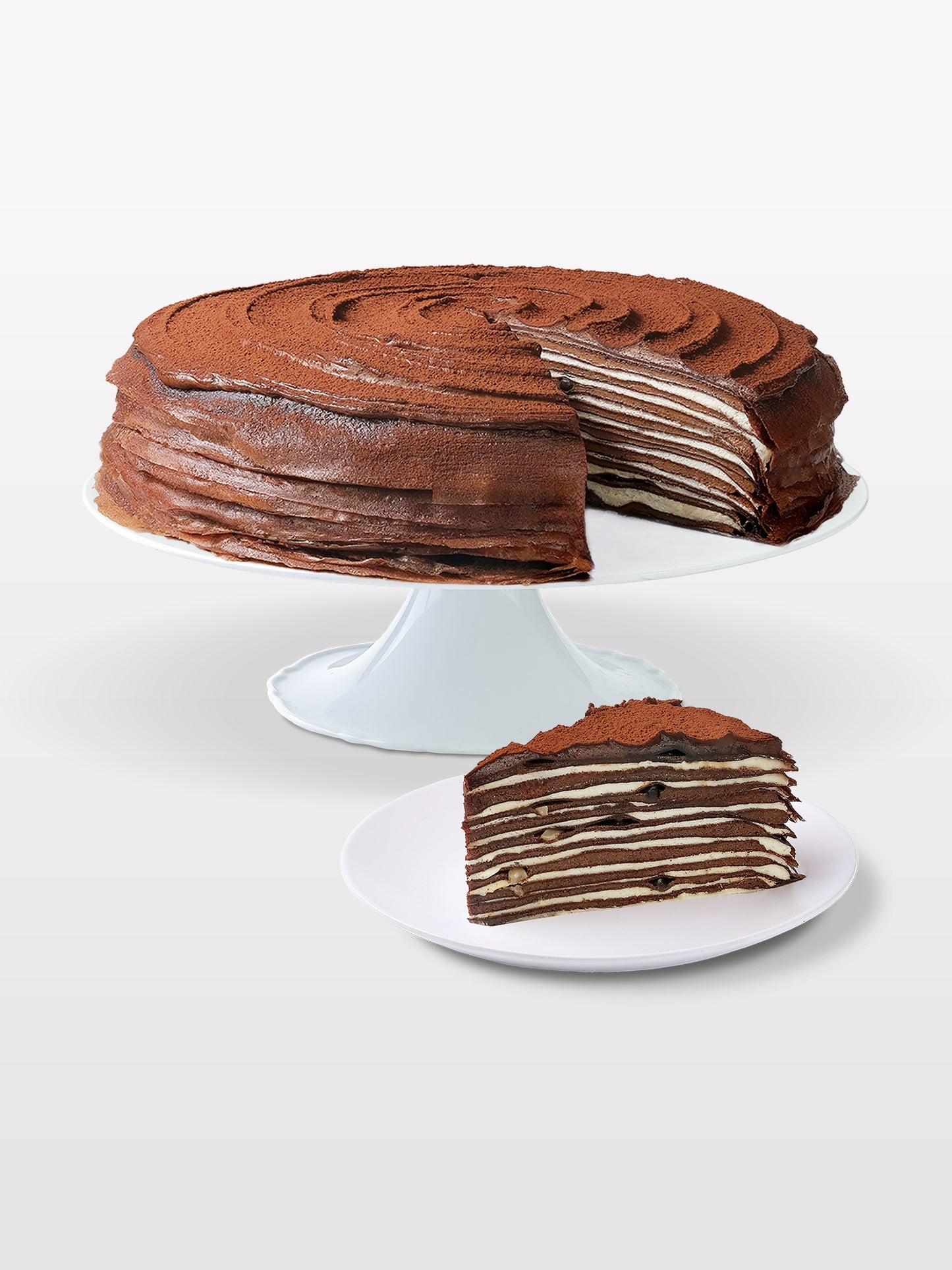 Cocoa Rum Mille Crepe