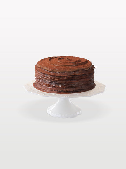 Cocoa Rum Mille Crepe