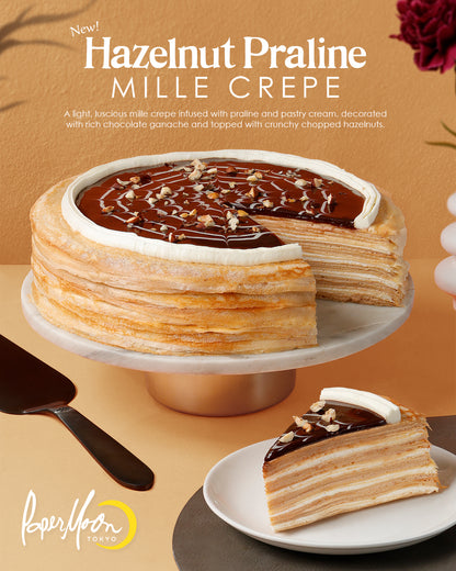 Hazelnut Praline Mille Crepe