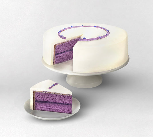 Ube Mochi Shortcake